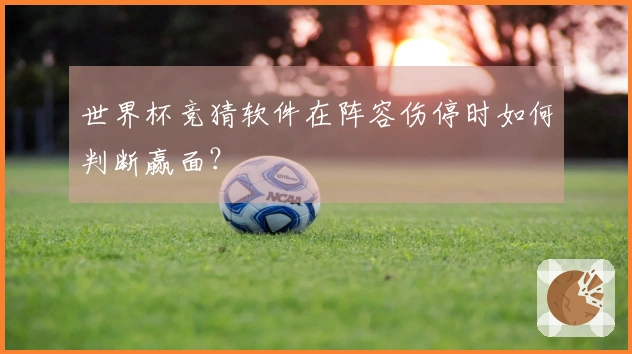 世界杯竞猜软件在阵容伤停时如何判断赢面？