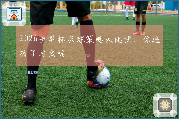 2026世界杯买球策略大比拼，你选对了方式吗